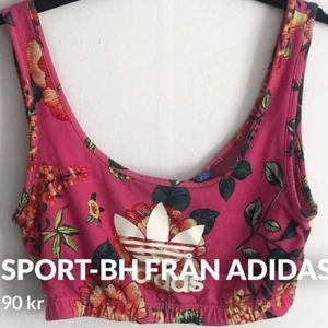 Adidas sport-bh - As fin sport-bh ifrån Adidas. Säljer pga den är för liten för mig, storlek S. Ops endast swish💞
