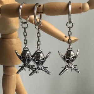 Dödskalle nyckelring - Skitballa nyckelringar med en dödskalle på☠️                  5kr + frakt (1 kvar)