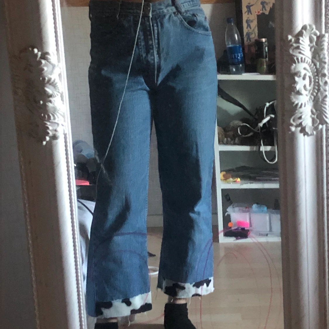 Levis 501 med cowprint detaljer - 90