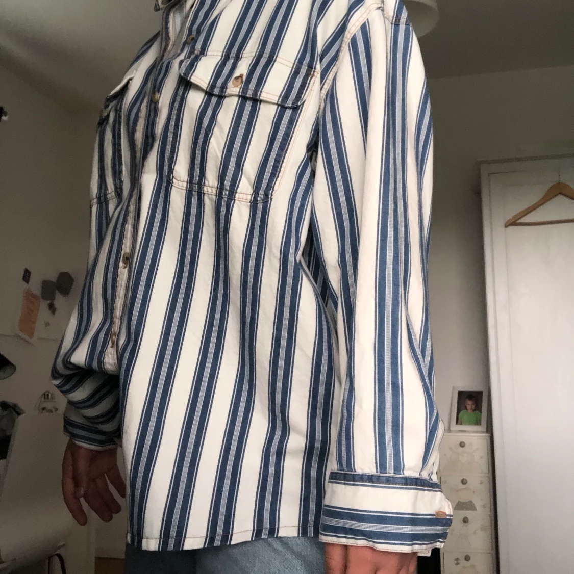 Oversized skjorta från Monki