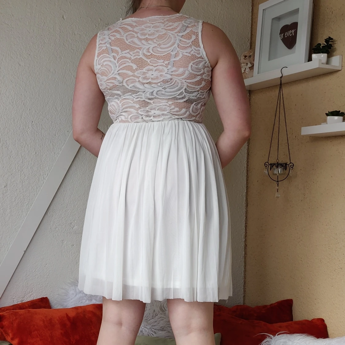 Vit klänning - 91