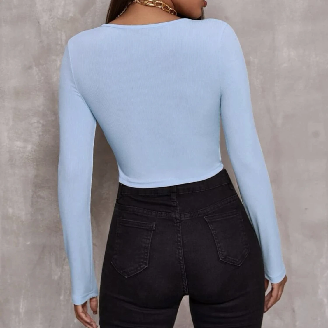 Kort topp m. dagkedja - 90