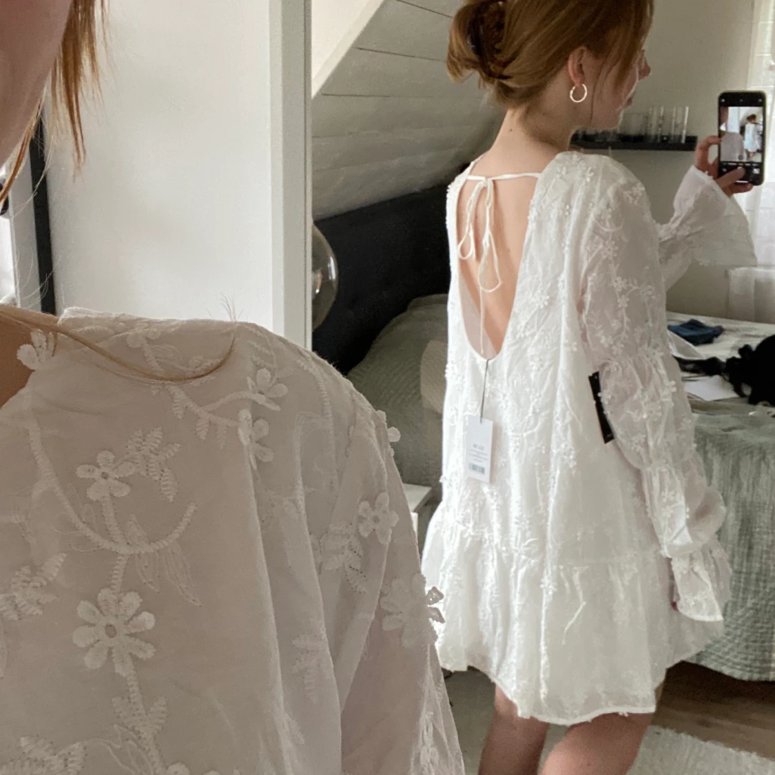 NAKD Vit Klänning 💞 - 90