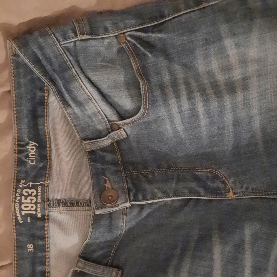 Lågmidjade jeans flare - 91