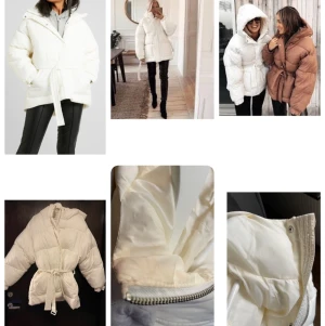 Nelly puffer jacka  - Populär pufferjacka ifrån Nelly trend   Färg: vit  Storlek: 34/36 ( stor i storleken)  Några små sminkfläckar vid kragen syns knappt - se bilder .Annars i bra skick!  