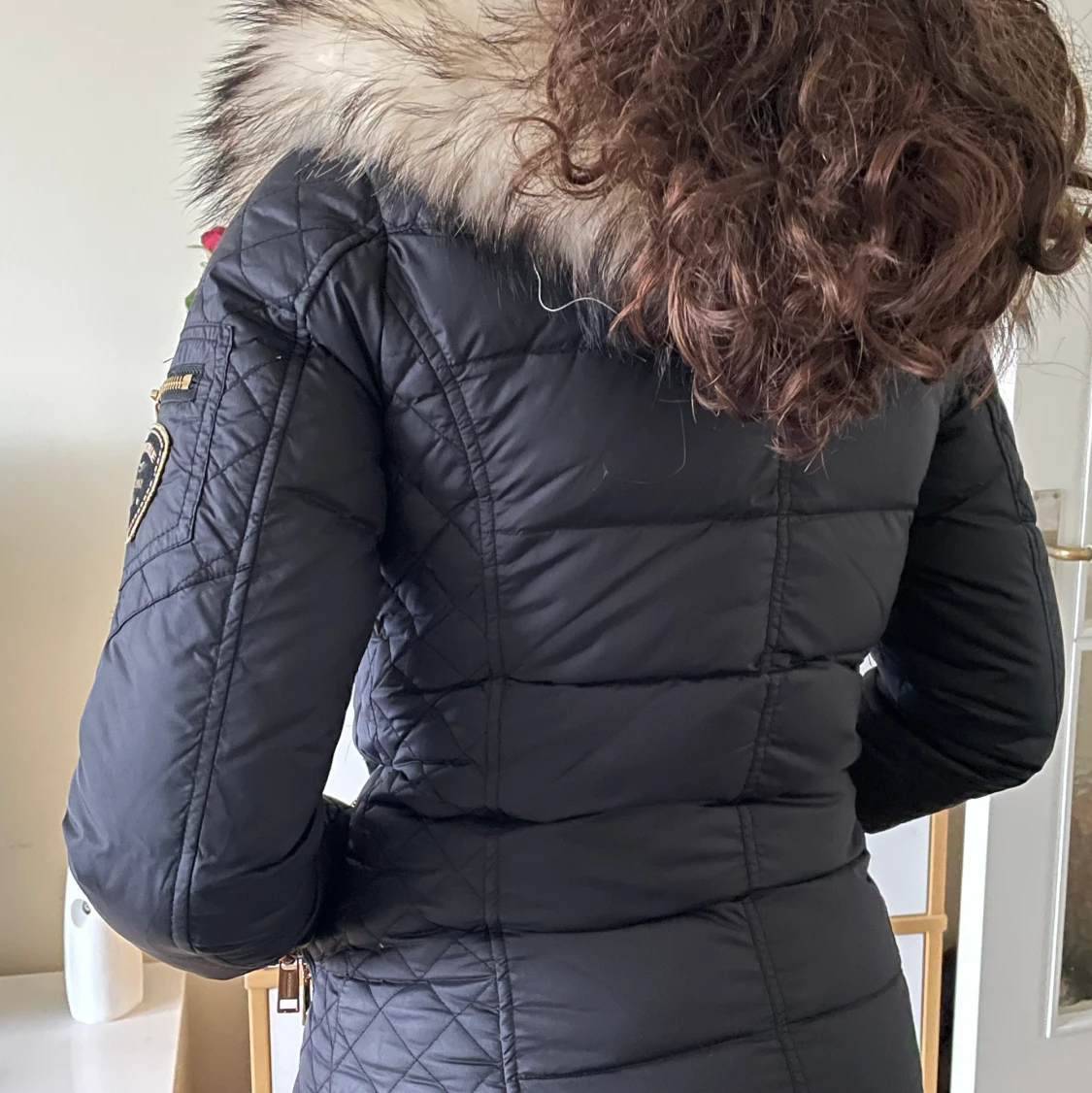 Vinterjacka med päls - 91