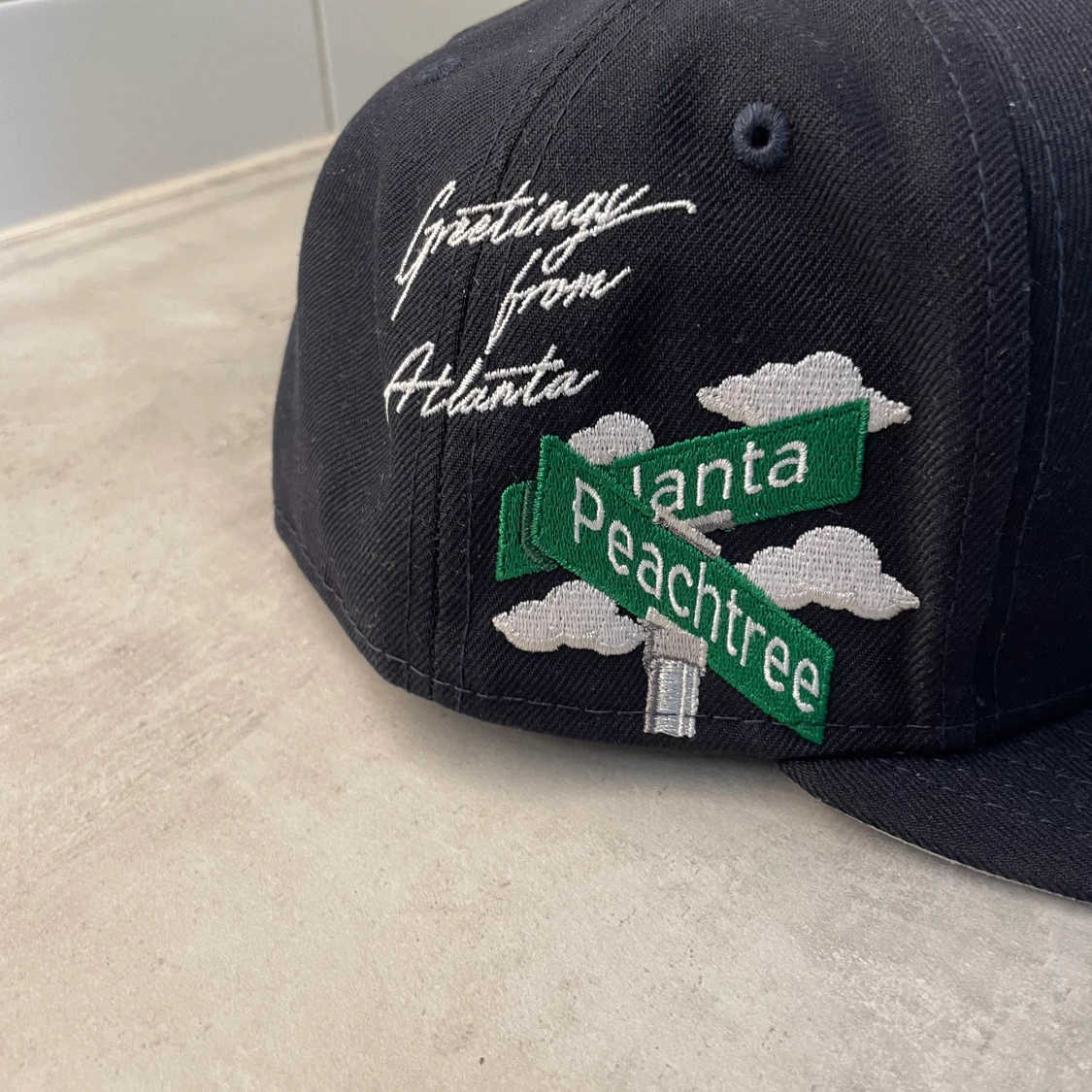 New Era fitted cap cloud Atlanta keps 7 3/8 58,7 cm - 91