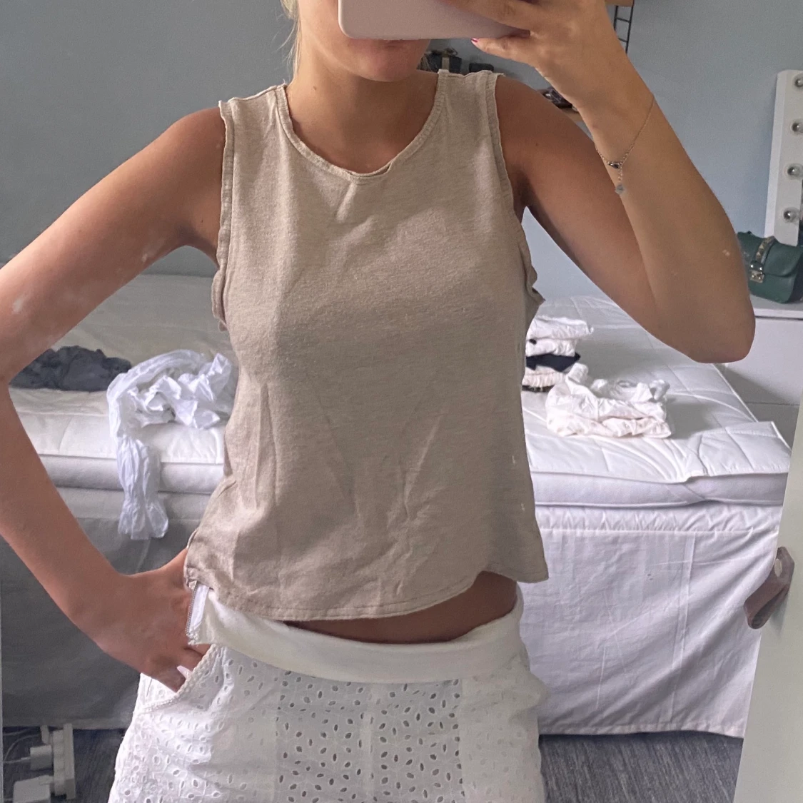 Stickat linne frÄn zara