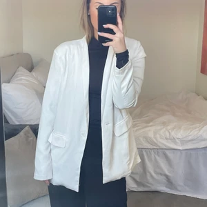 Kavaj - Vit oversize kavaj 