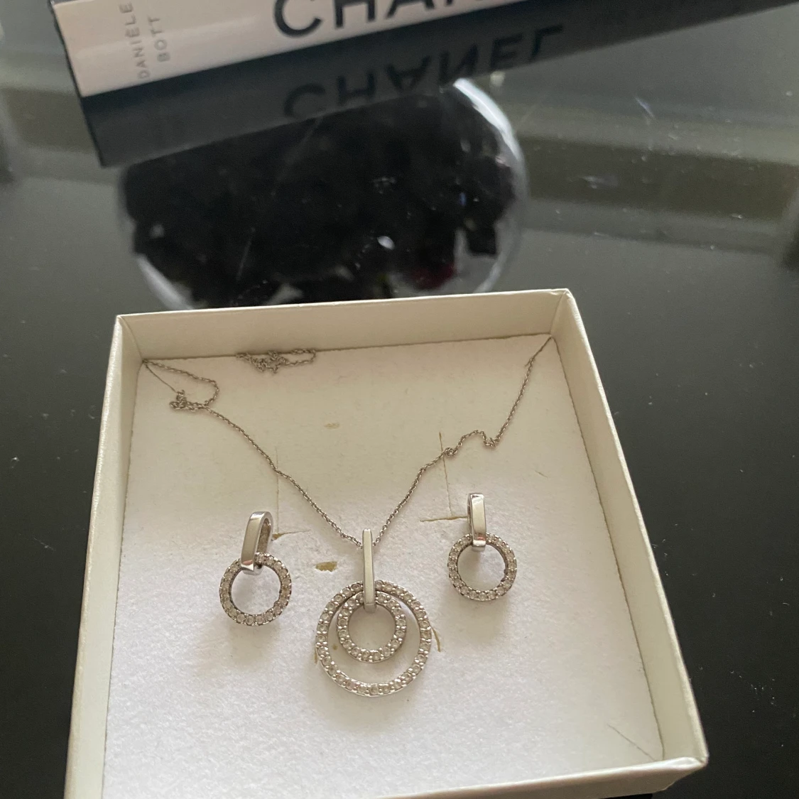 Äkta silver set 