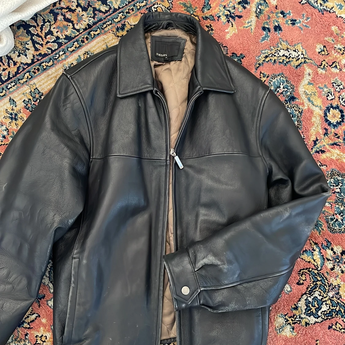 Vintage skinnjacka - 91