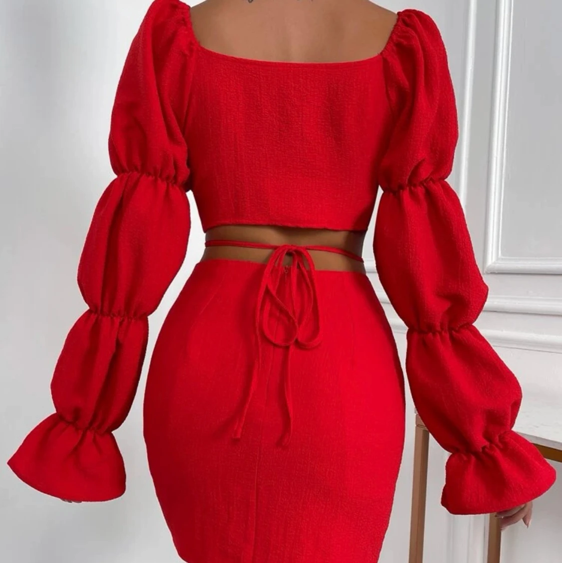 Superfint rött set  - 90