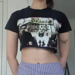 Cropped blink 182 top, haven't worn as much as I thought I would. 