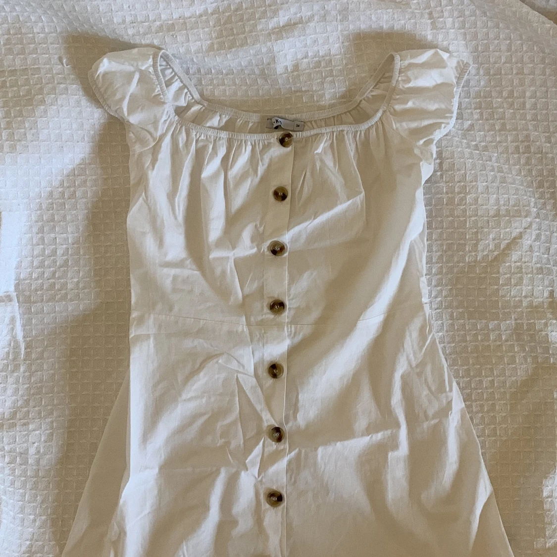 Vit långklänning NAKD - 90