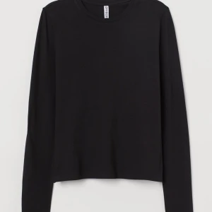 Svart basic - En vanlig svart basic tröja från hm, inte använd på ett tag och inga defekter, skriv för egna bilder