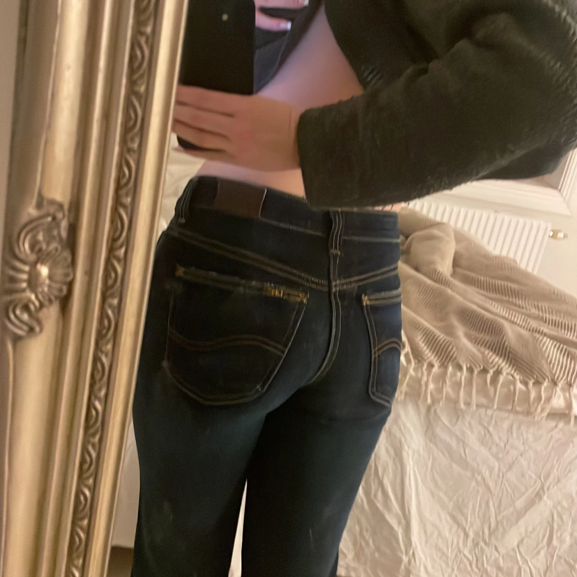 Lågmidjade jeans