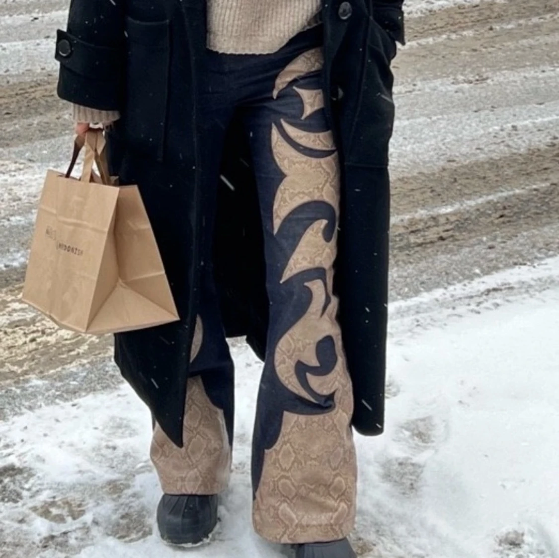 Jeans / byxor i bootcut modell - 90