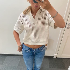 Stickad tröja  - Stickad T-shirt tröja från hm