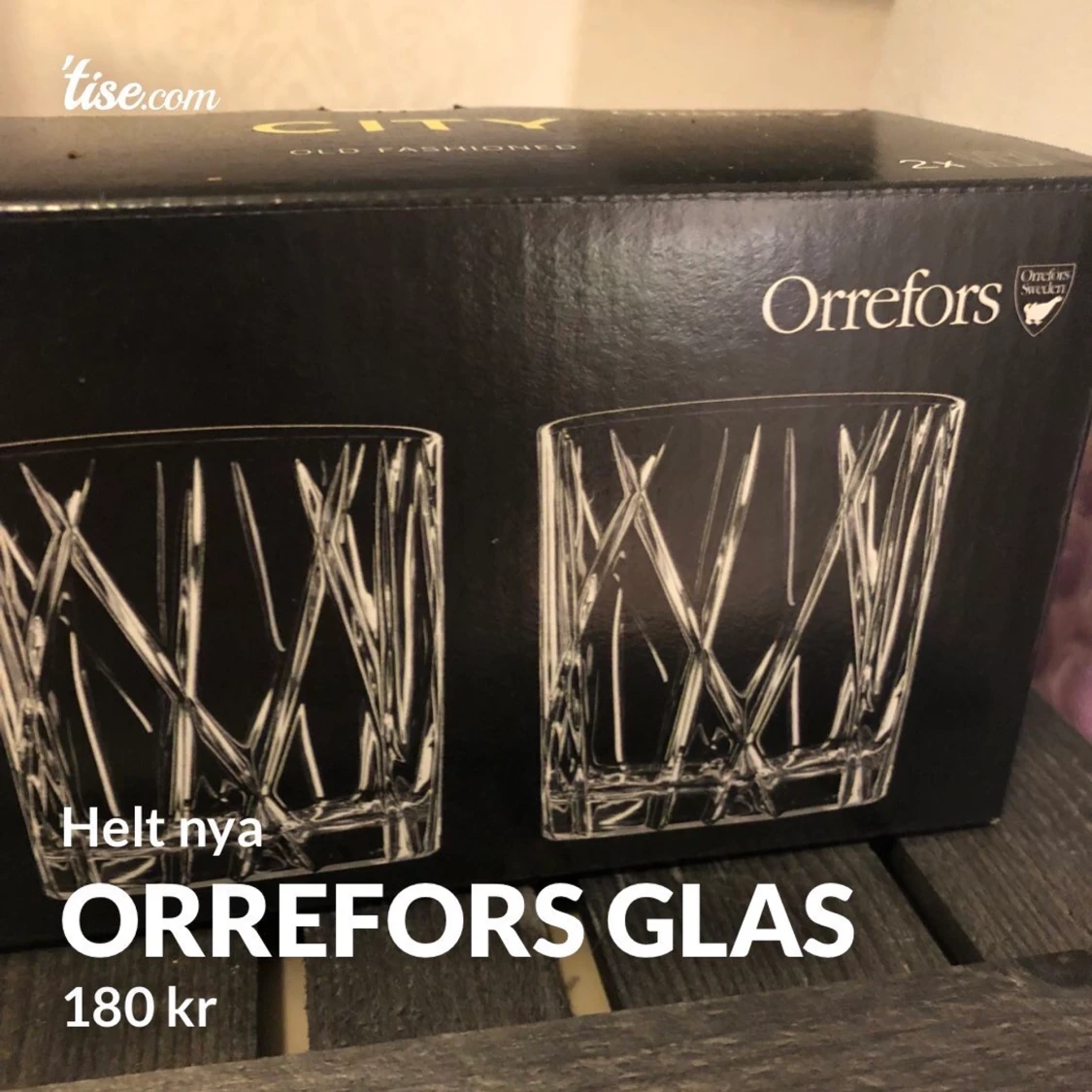 Orrefors glas