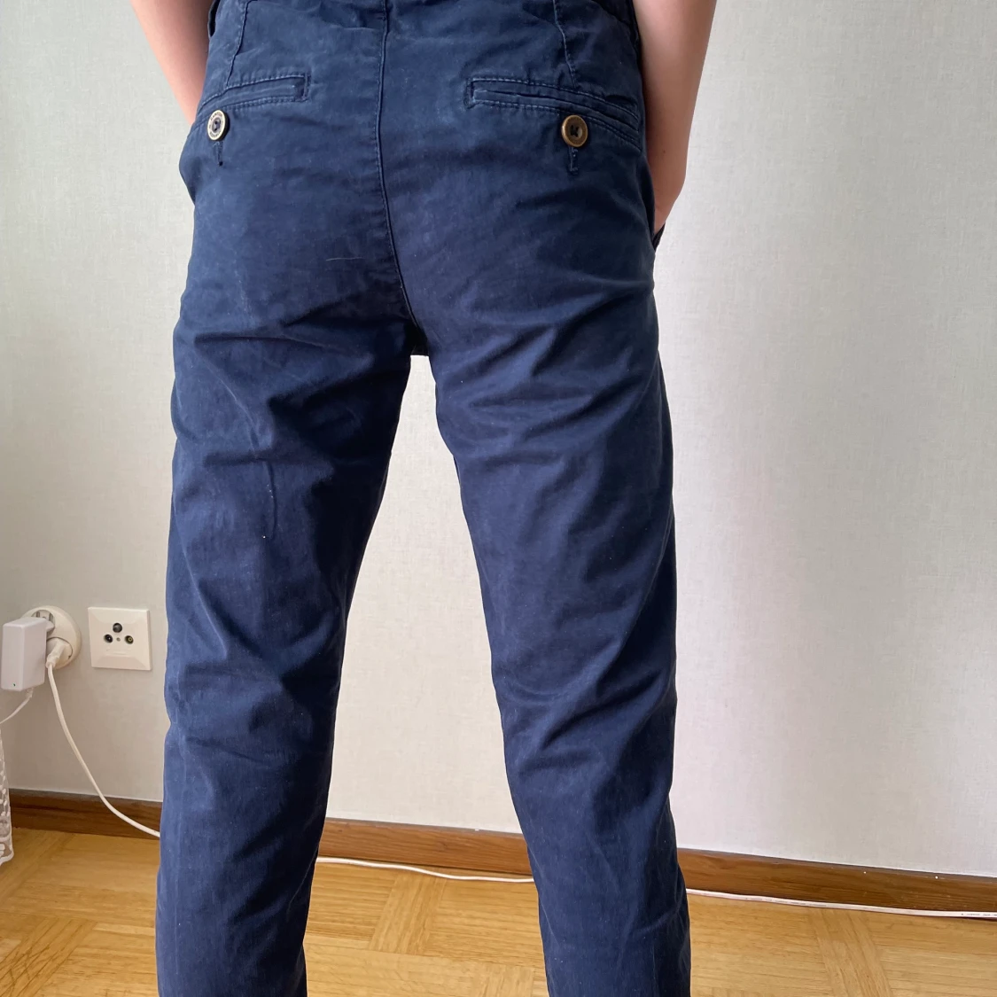 Mörk blåa Byxor  - 90