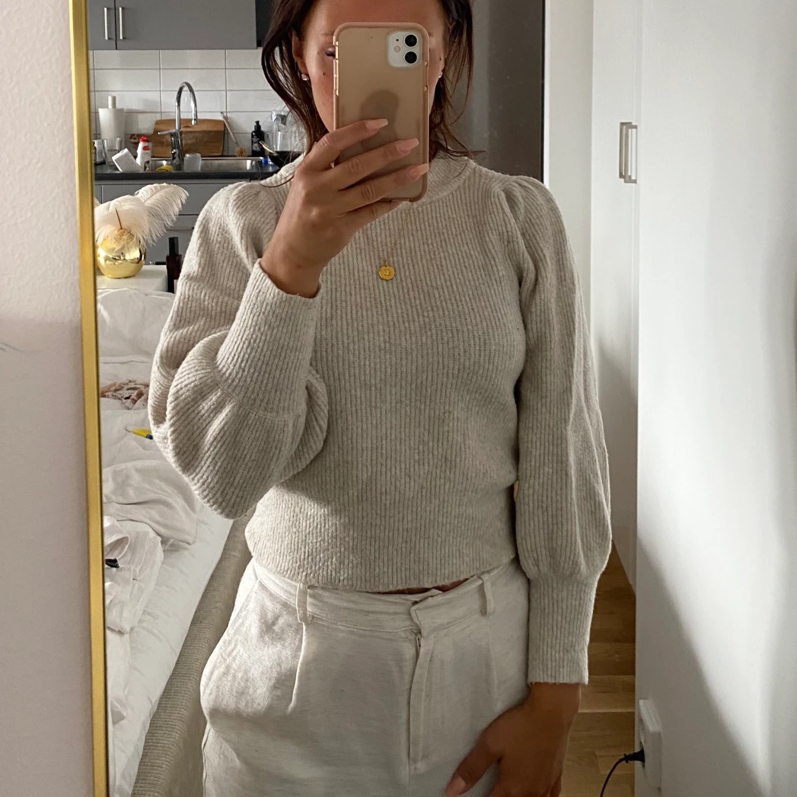 Stickad tröja  - 90