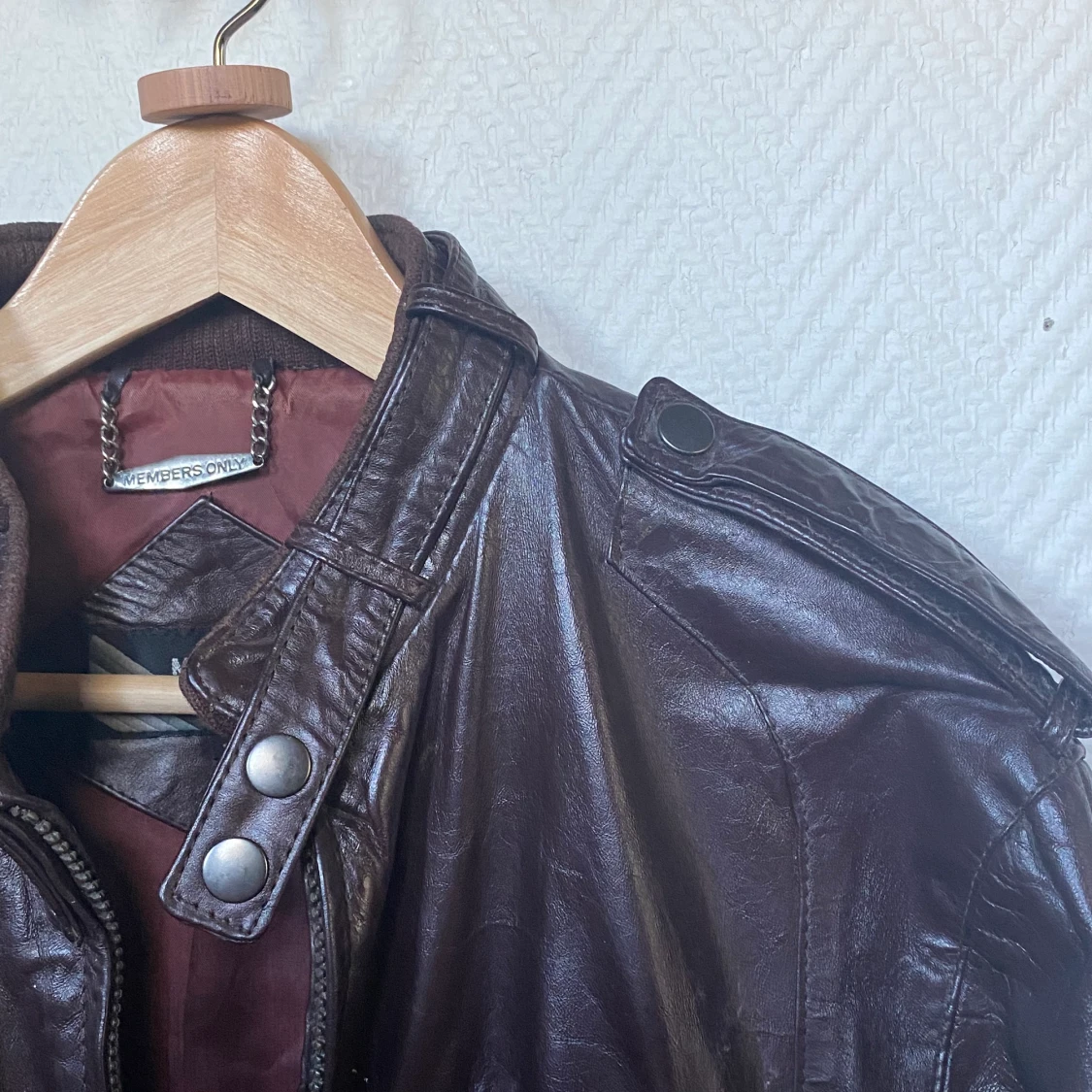 Läderjacka - 91