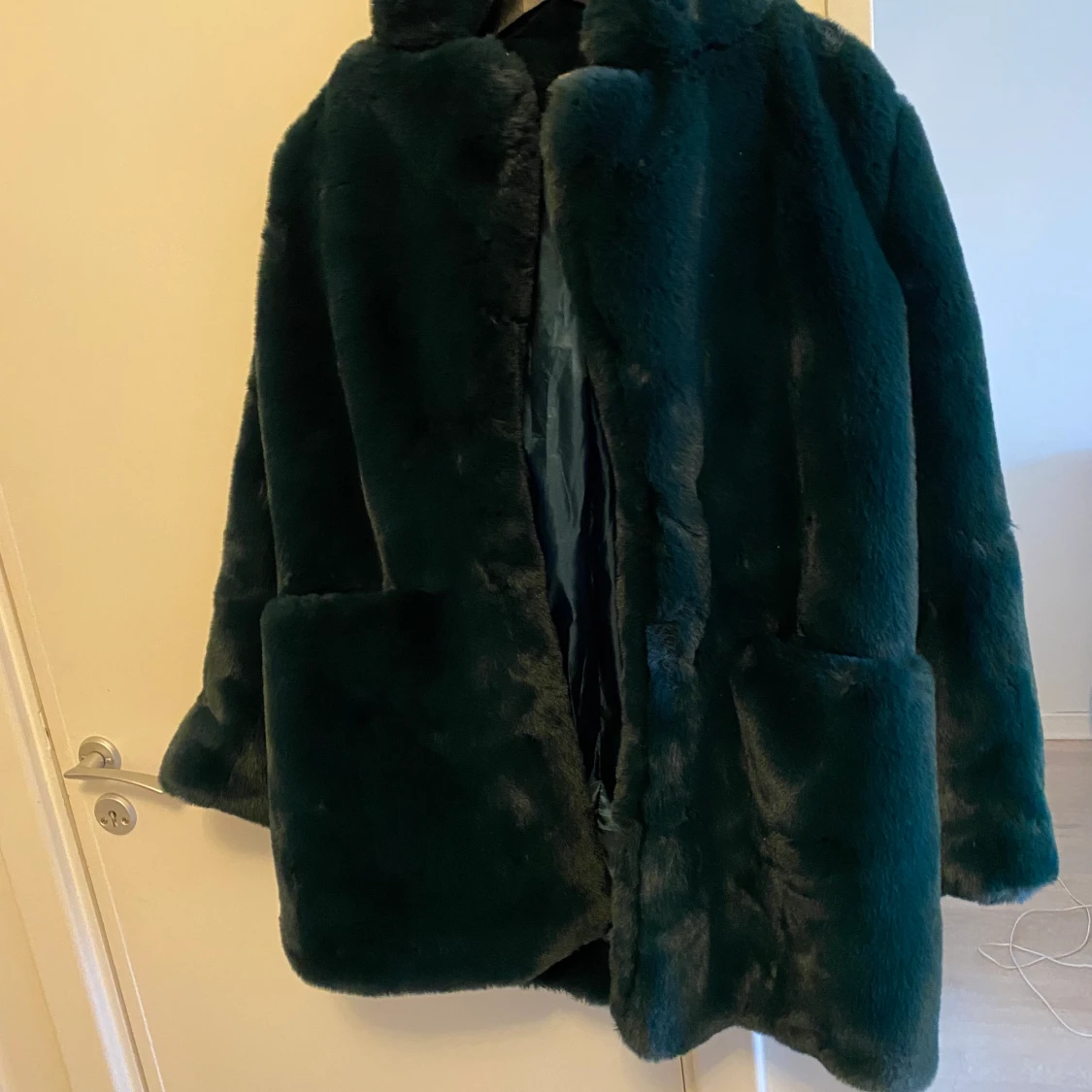 Grön fuskpäls S NastyGal - 90