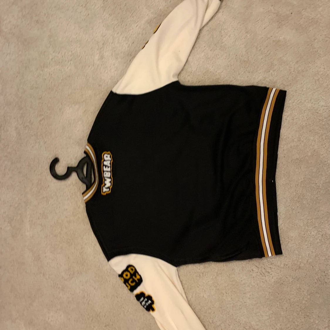 varsity jacket svart  - 90