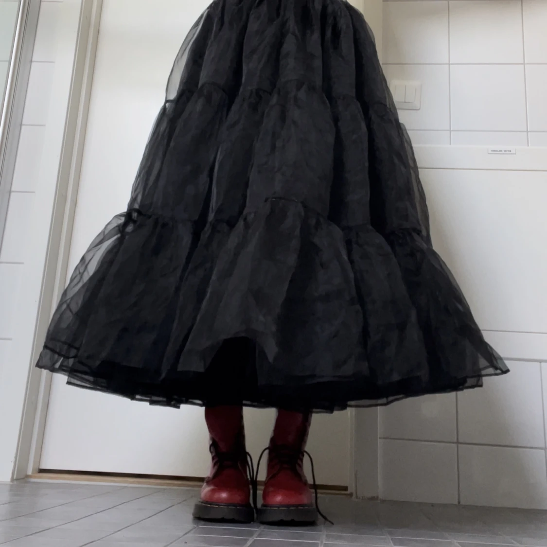 Svart petticoat