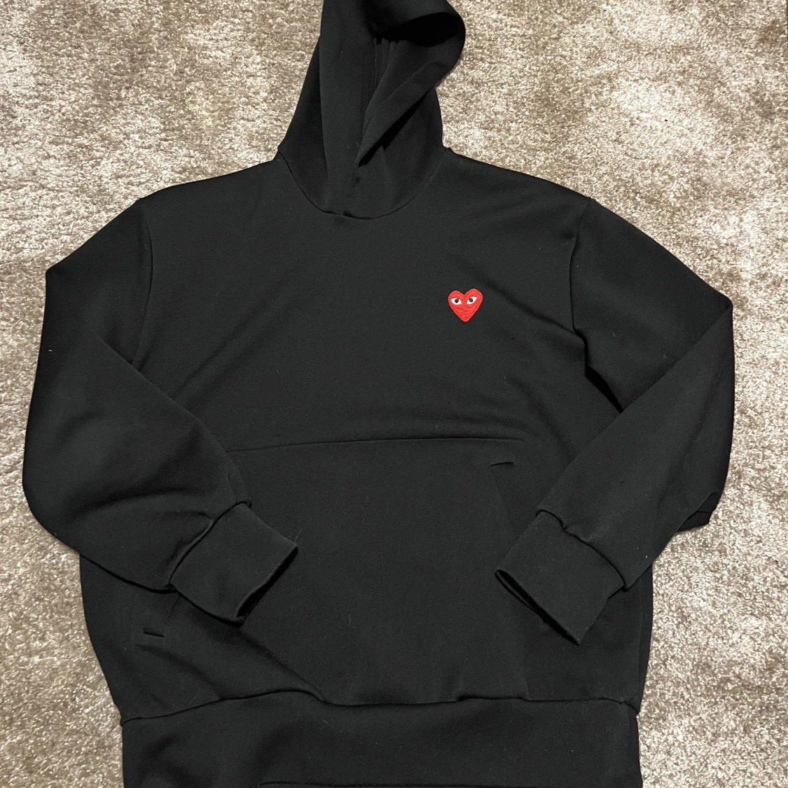 CDG PLAY heart hoodie