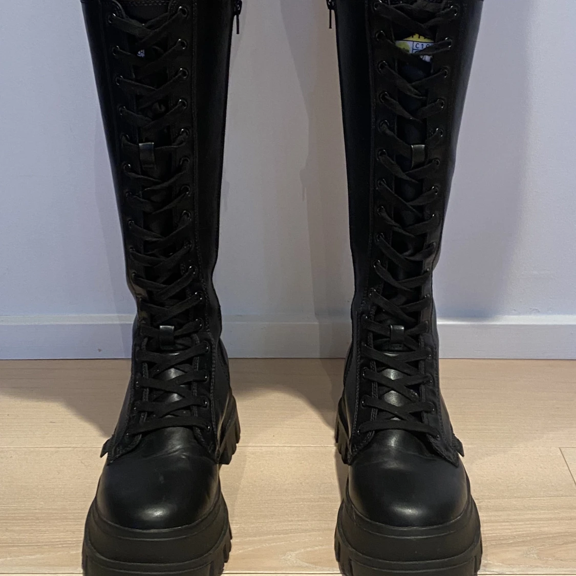 Plattform Knee Boots Buffalo - 90