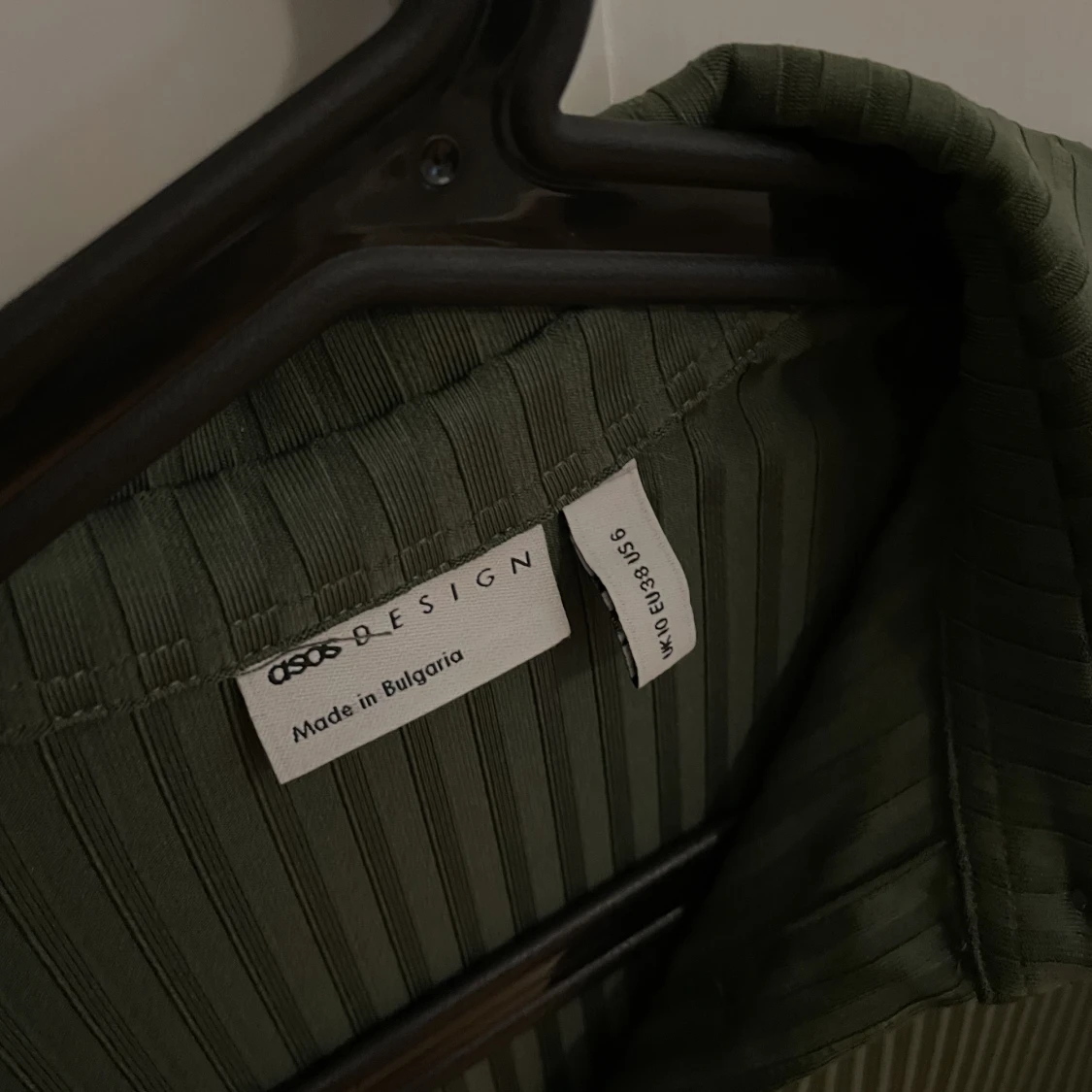 Mörkgrön blus - 90