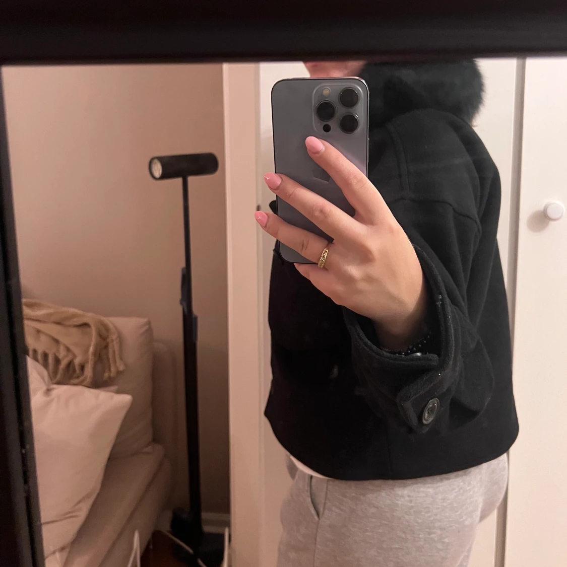 Meotine jacka svart - 90