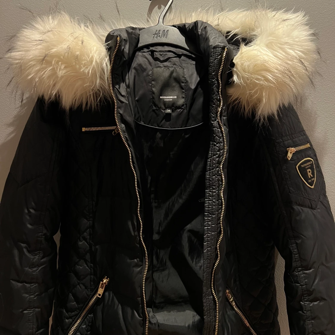 Rock and blue vinterjacka - 90