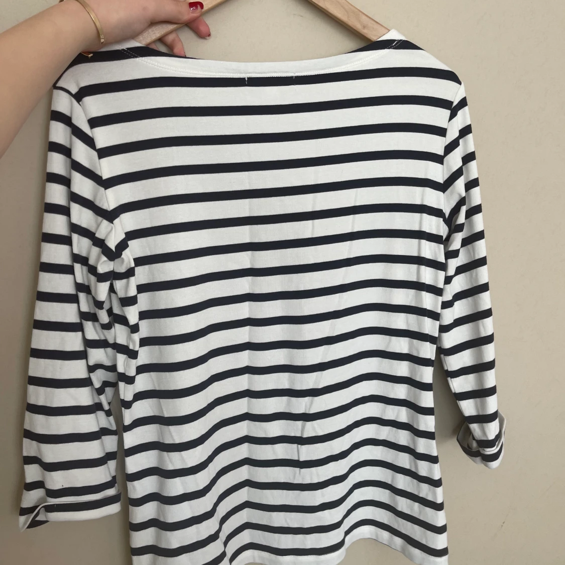 Hamton Republik - Randig långärmad tröja  - 90