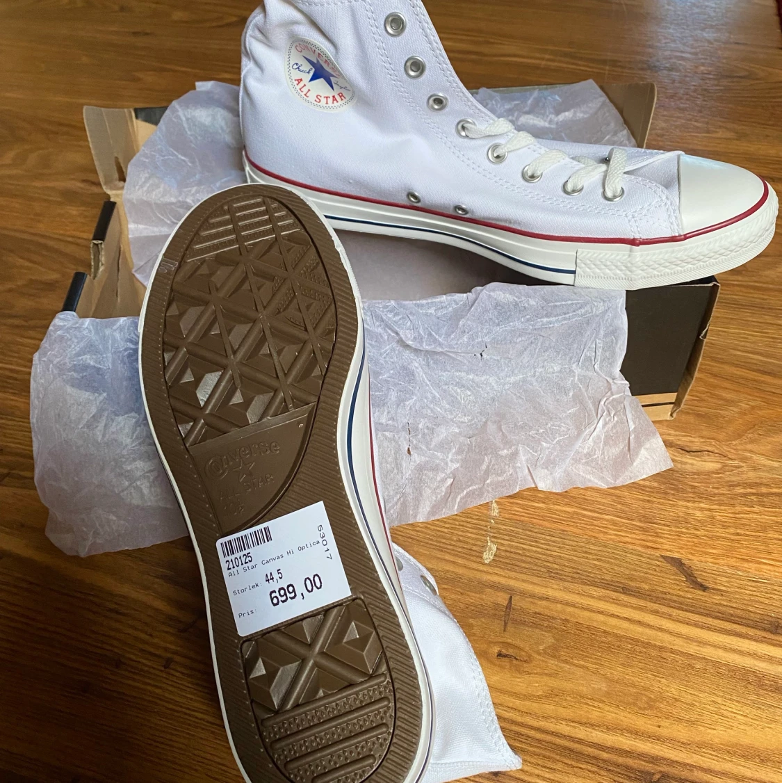 Converse All Star Hi White