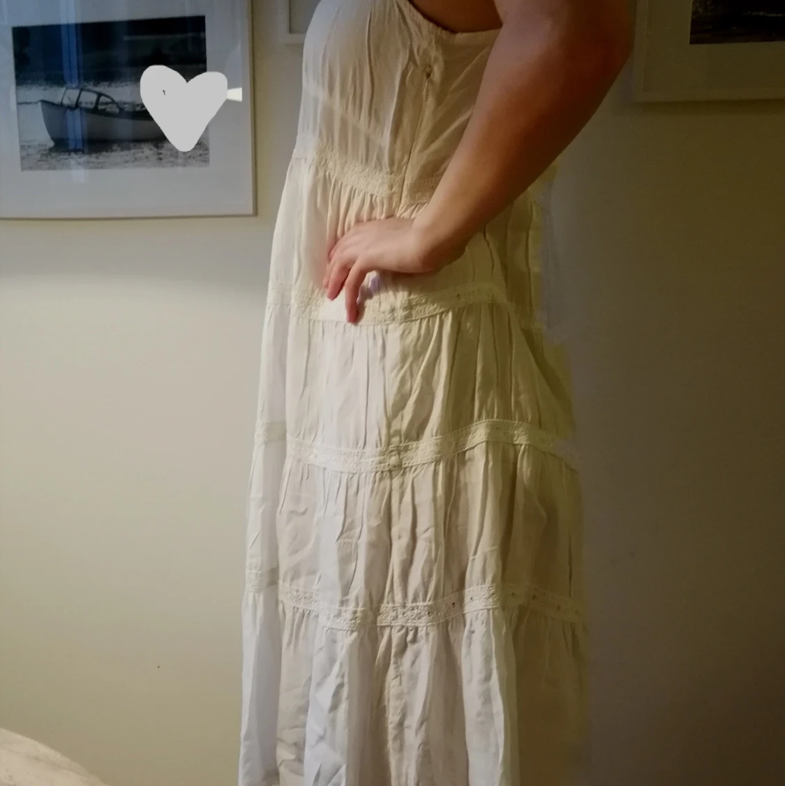 Vit sommarklänning från Melmelli - 90