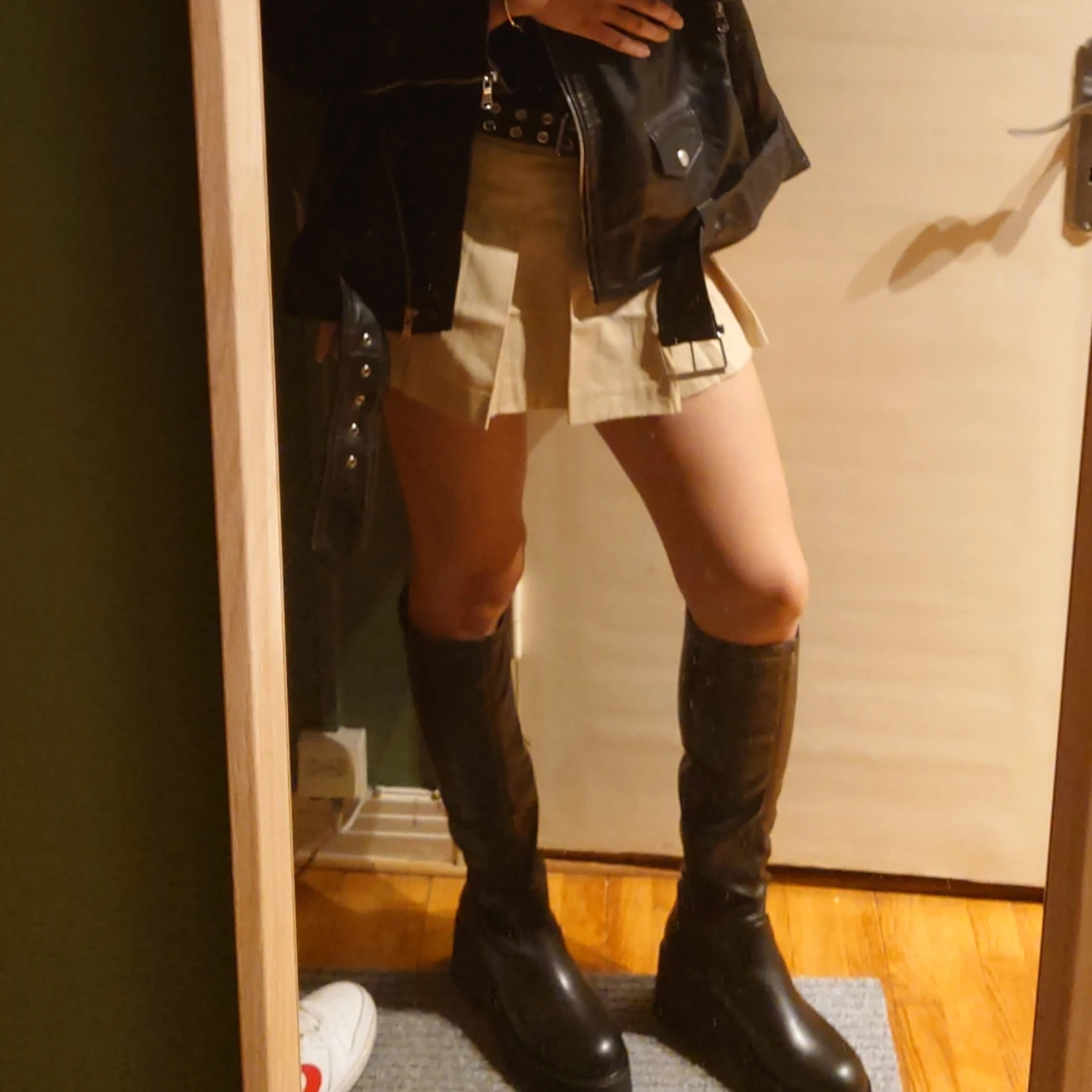 Svarta stövlar från Topshop i veganskt läder - 91