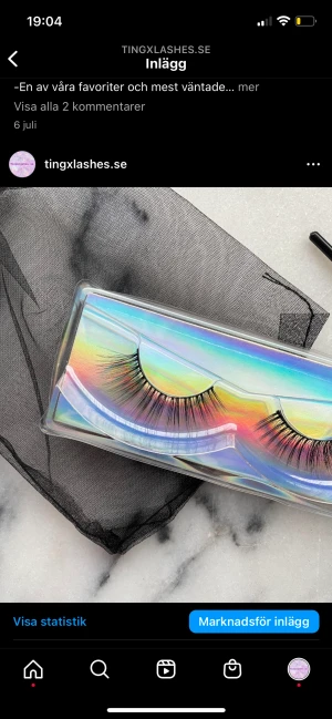 Fransar - Fina Fransar! Finns i flerpack  Följ Instagram för mer: @Tingxlashes.se 