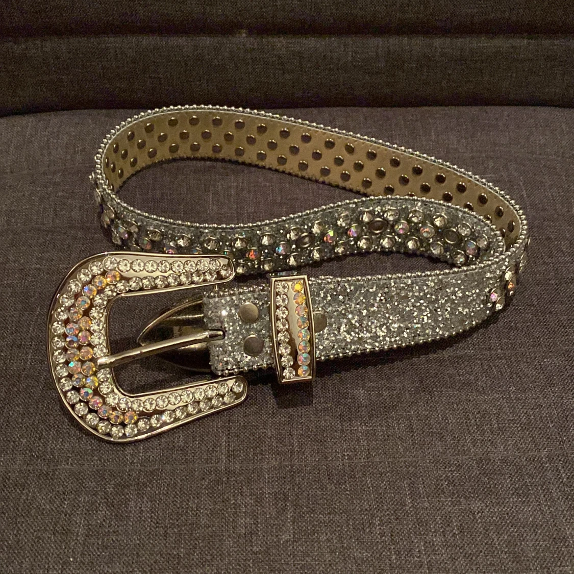 Rhinestone bälte