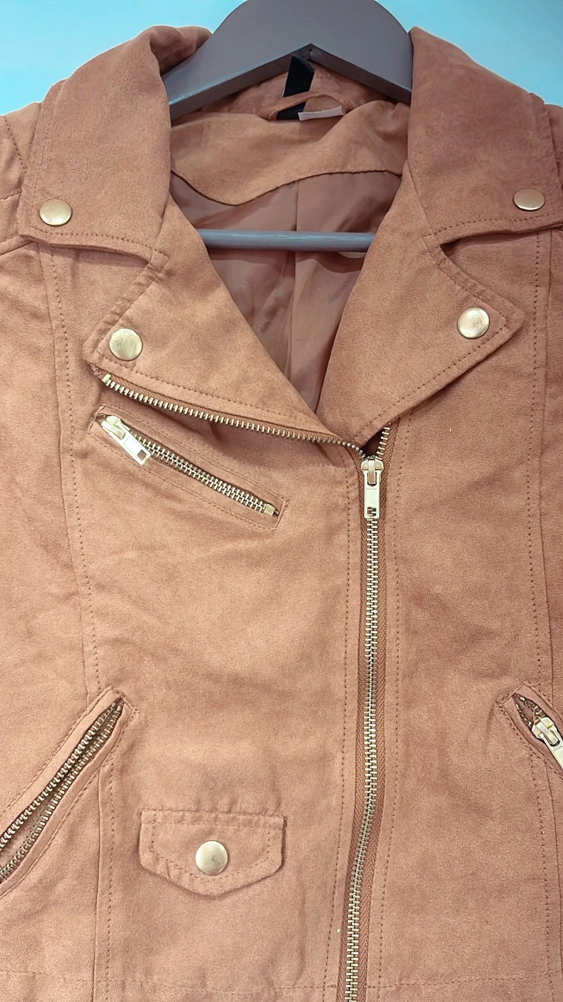 brun beige sommar jacka  - 91