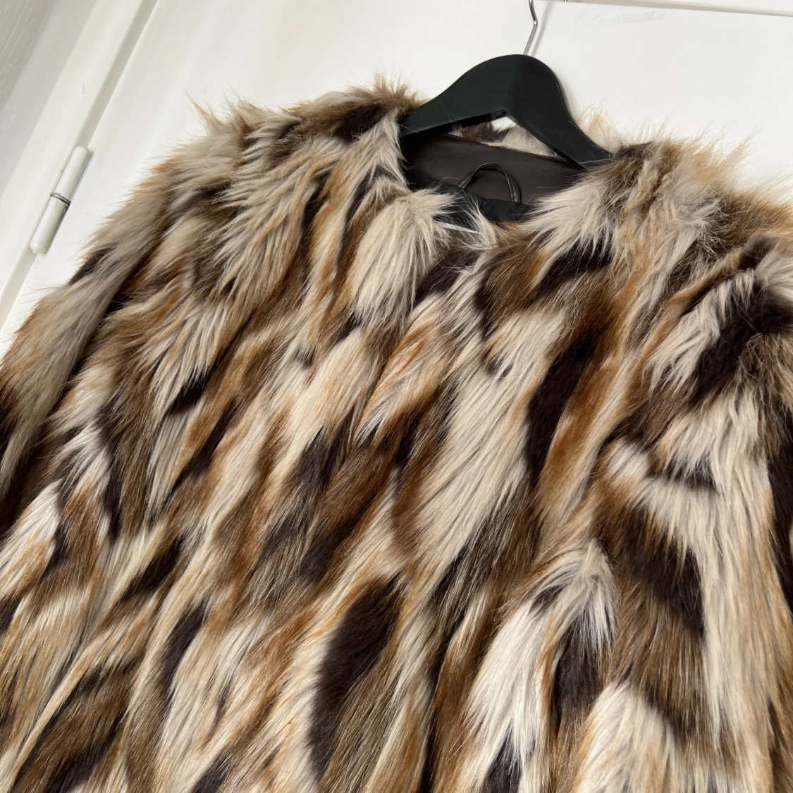 Mango faux fur coat  - 91