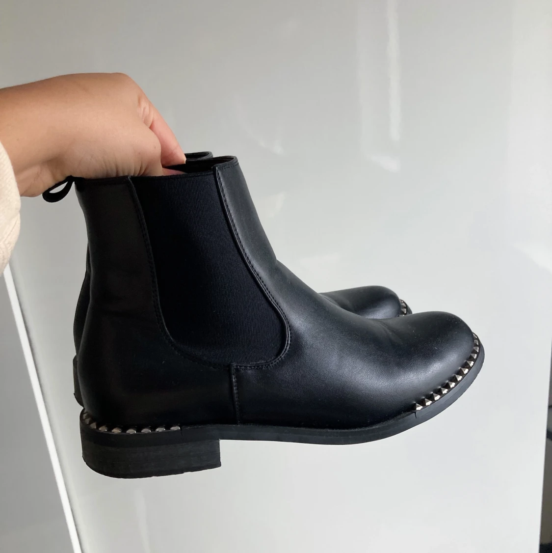 Studded Chelsea Boots