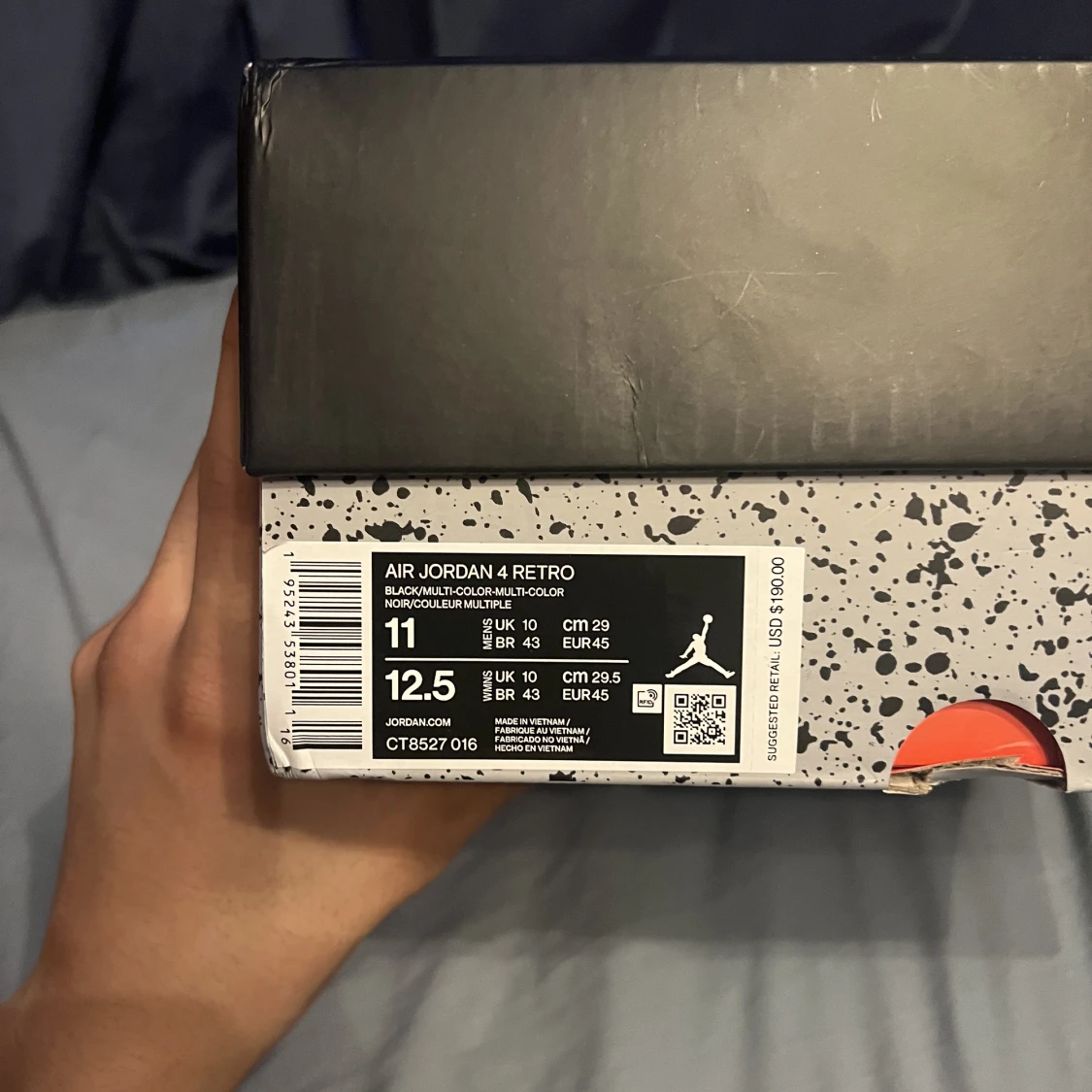 Jordan 4s Red Thunder - 91