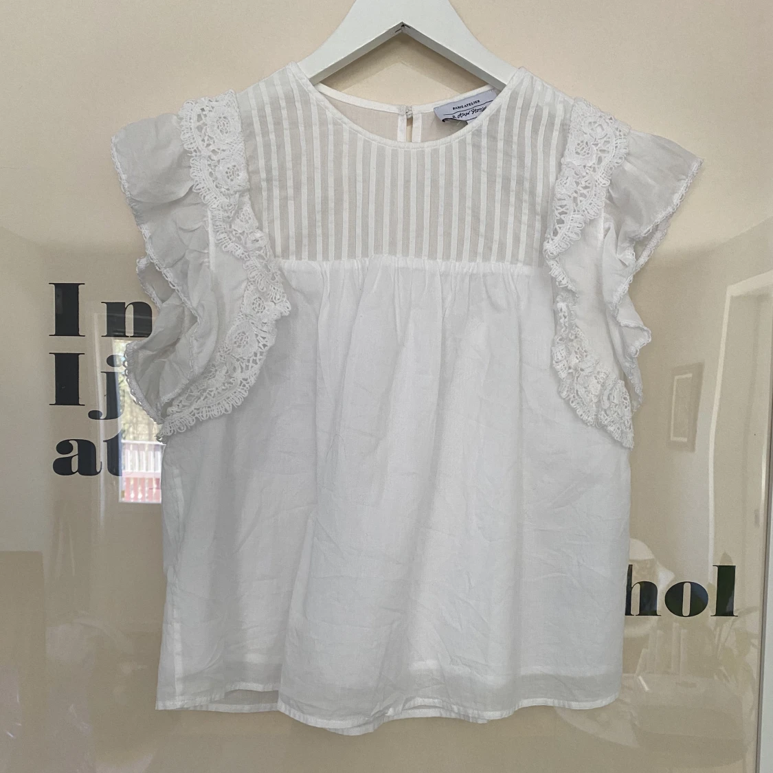 Kortärmad sommarblus - 90