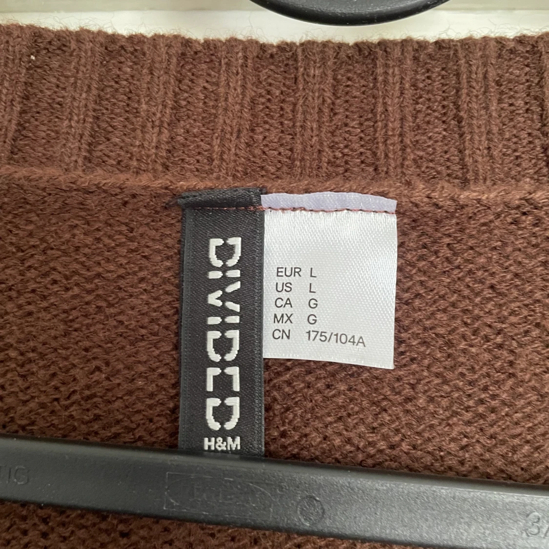 Croppad stickad tröja  - 90