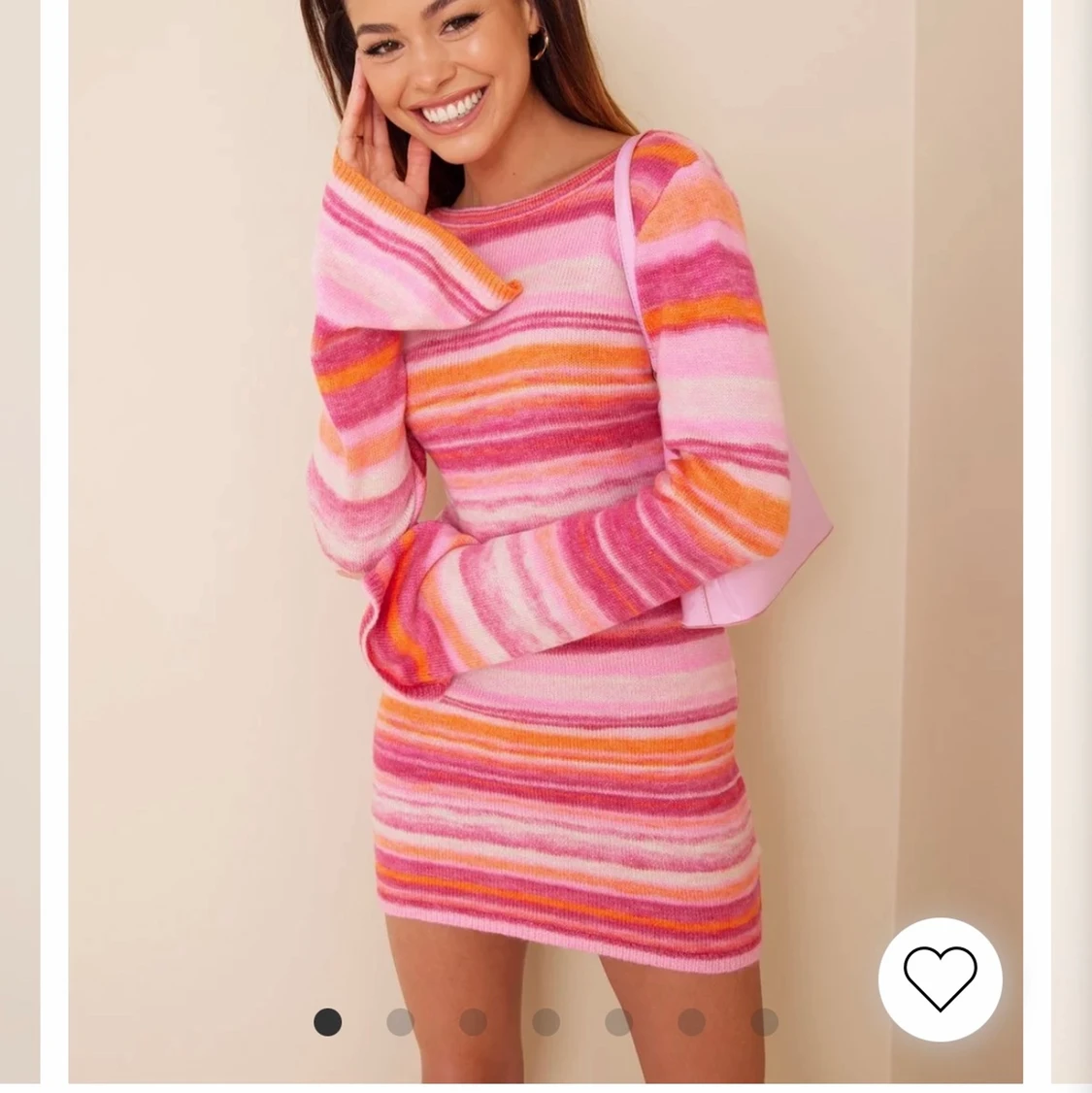 Stickad klänning från Nelly - 90