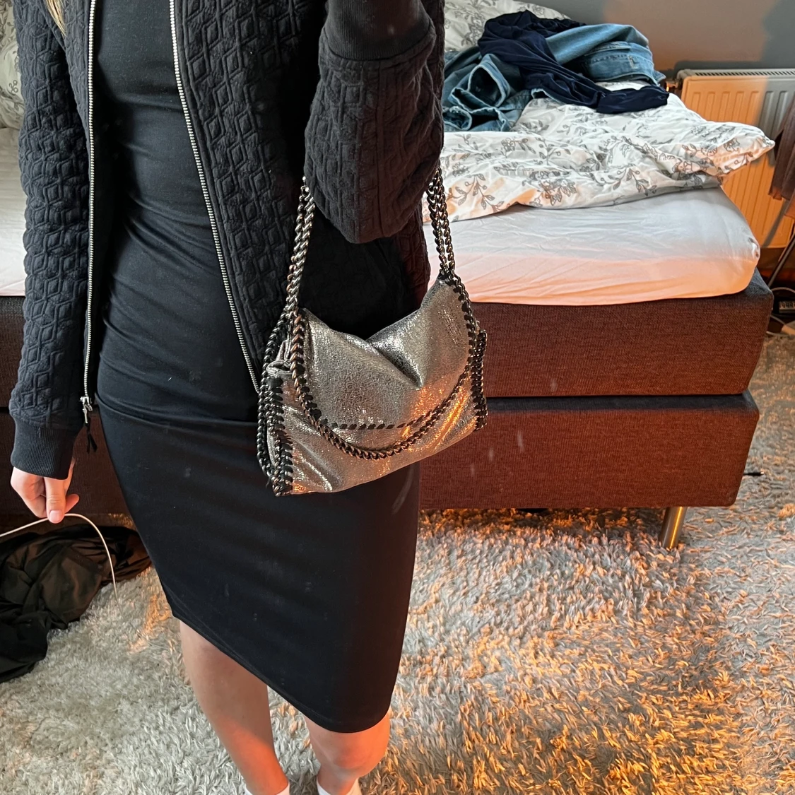 Glittrig väska - 90