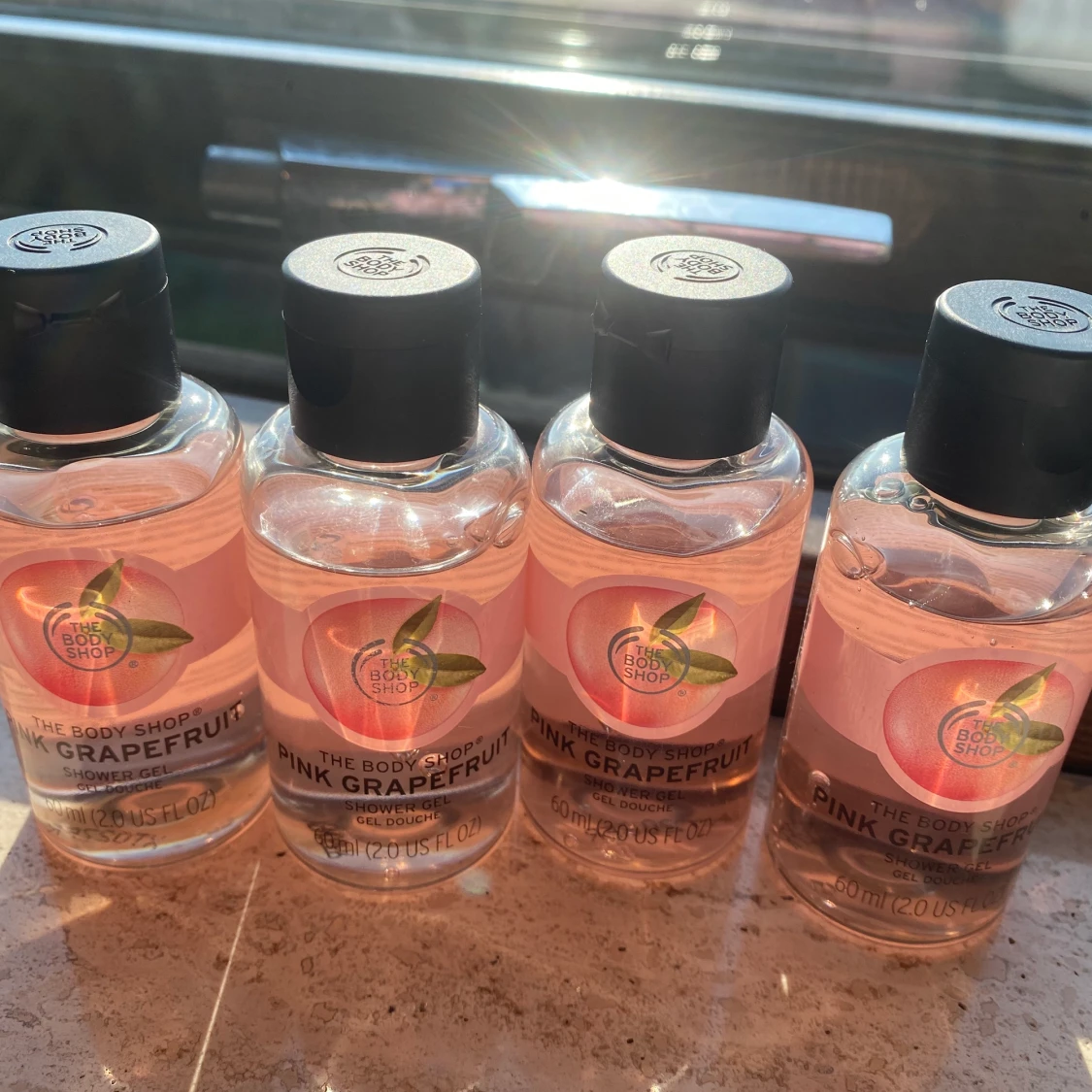 The body shop tvål/shower gel 