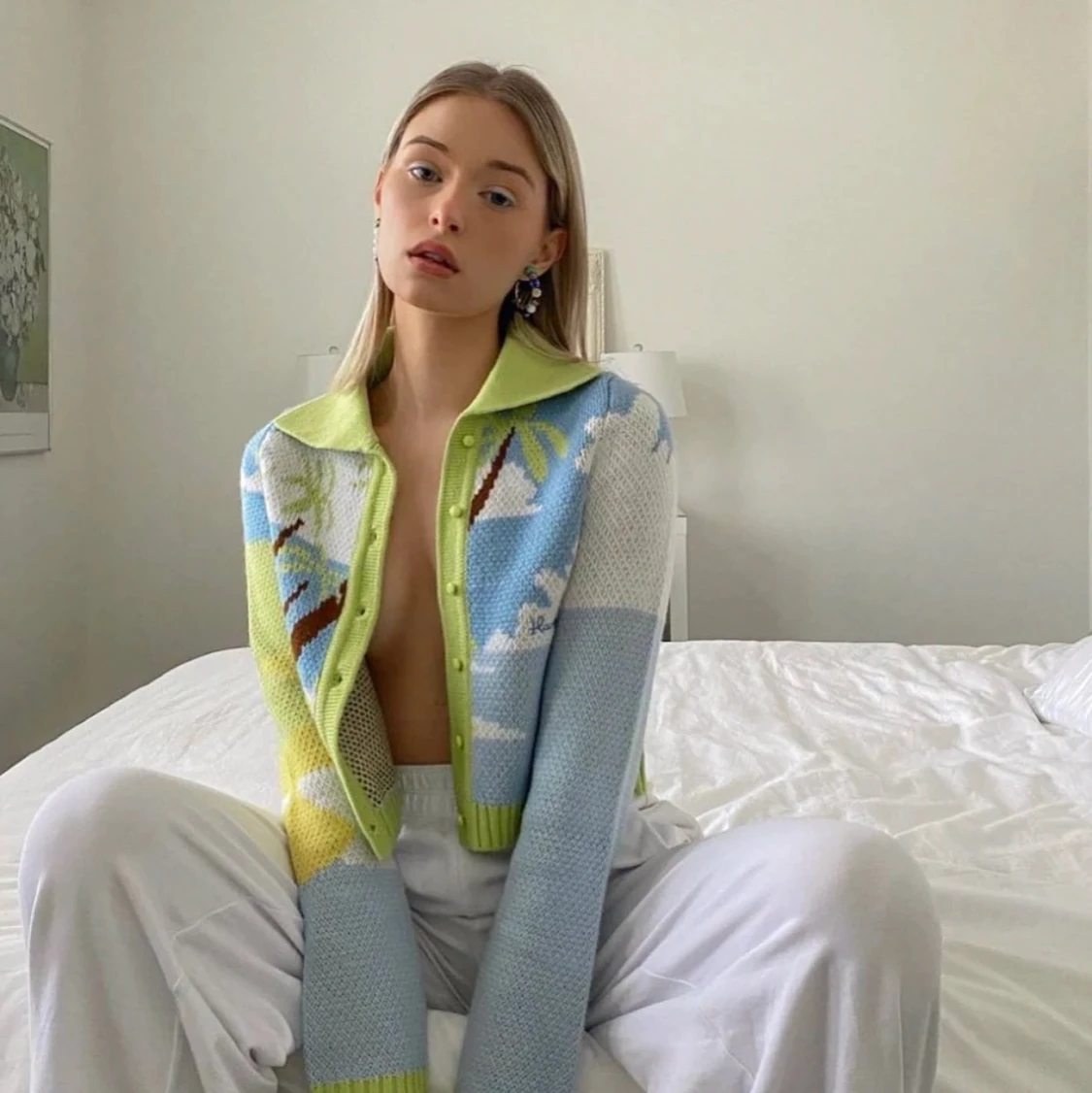 House of Sunny Day dreamer stickad kofta